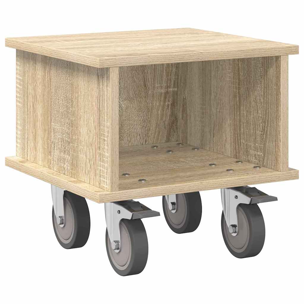 Meuble TV Chêne Sonoma 37 x 35 x 35 cm Bois d'ingénierie - XIOS