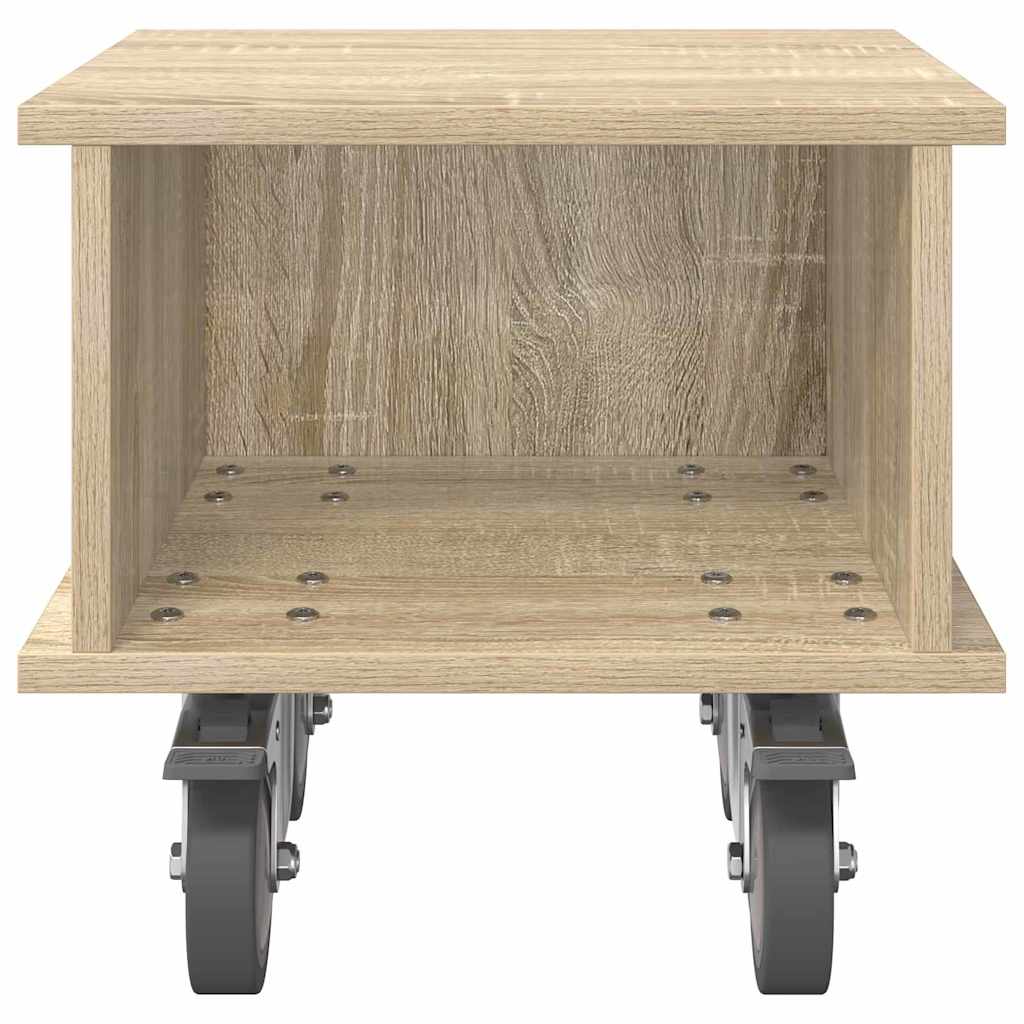 Meuble TV Chêne Sonoma 37 x 35 x 35 cm Bois d'ingénierie - XIOS