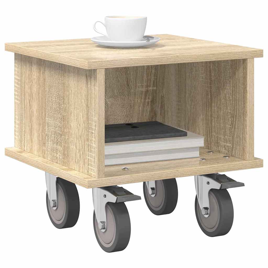 Meuble TV Chêne Sonoma 37 x 35 x 35 cm Bois d'ingénierie - XIOS