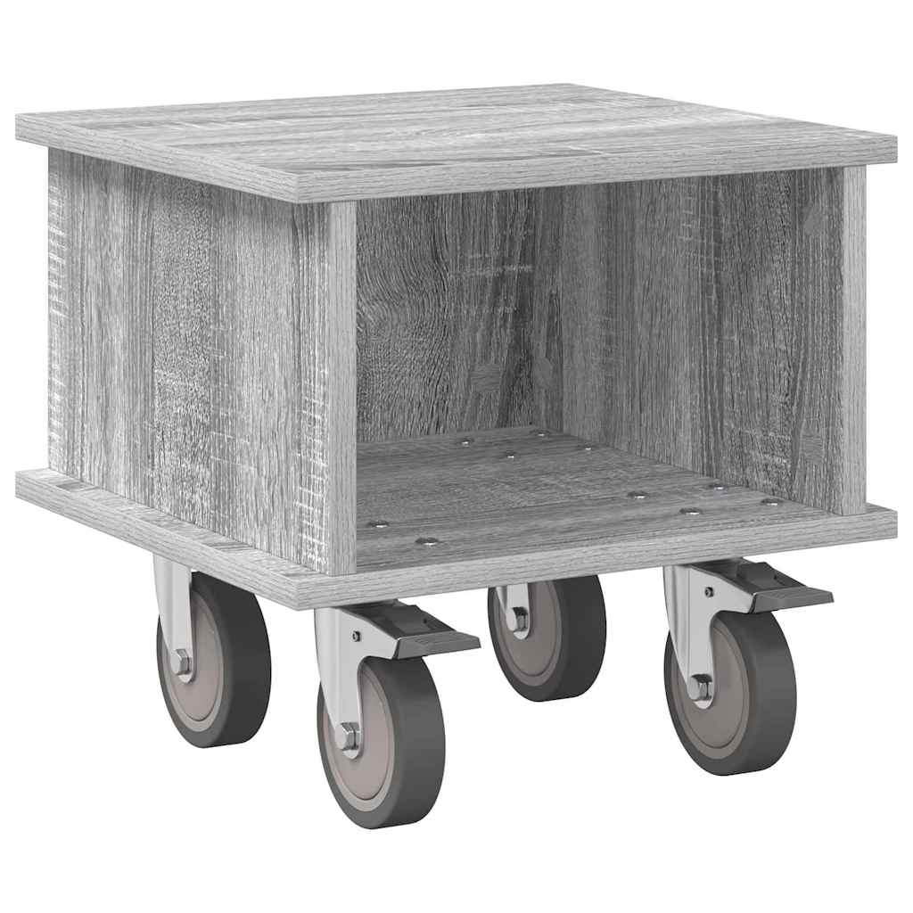 Meuble TV 37 x 35 x 35 cm Gris Sonoma Bois d'ingénierie - XIOS