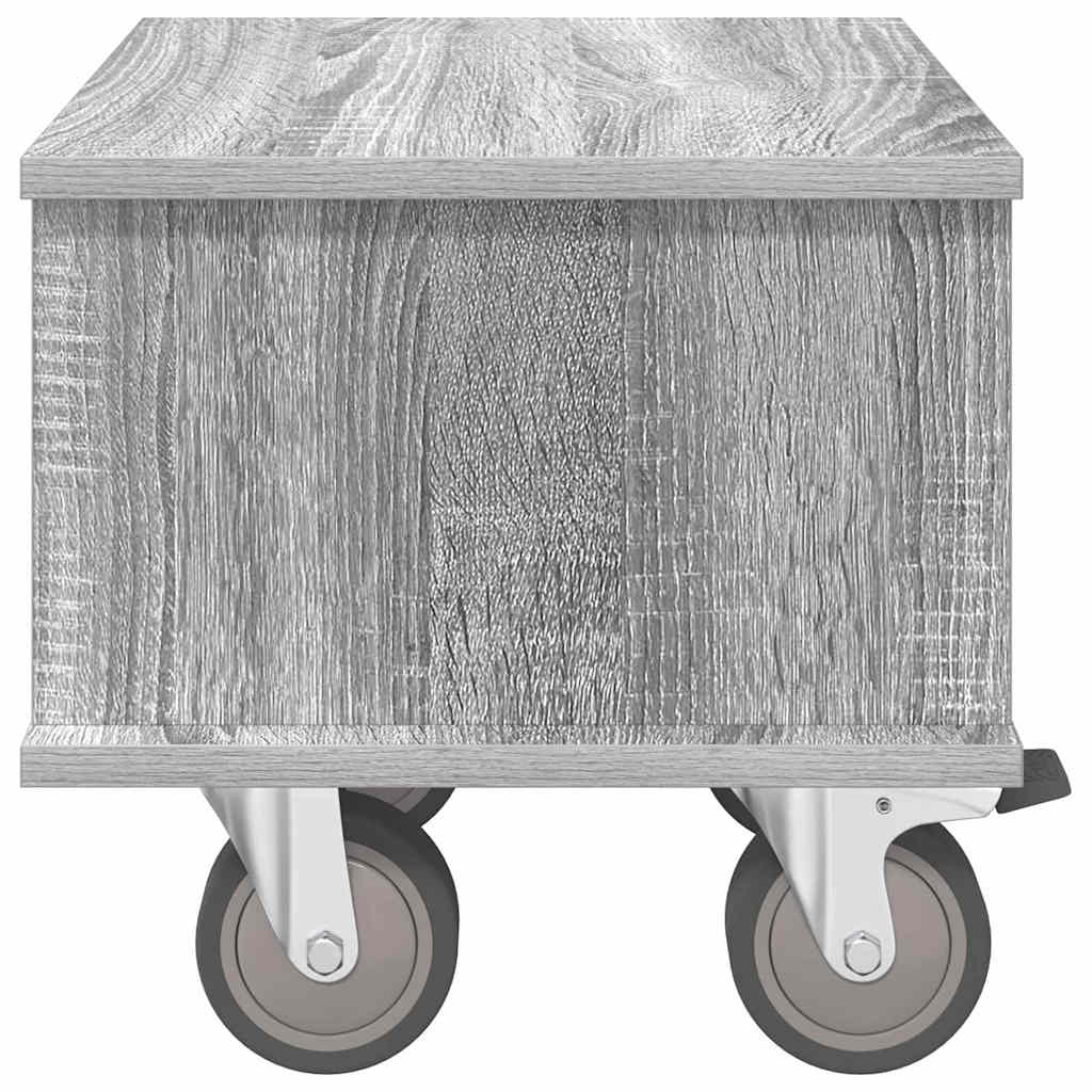 Meuble TV 37 x 35 x 35 cm Gris Sonoma Bois d'ingénierie - XIOS