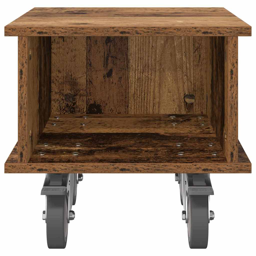 Meuble TV Bois ancien 37 x 35 x 35 cm Bois d'ingénierie - XIOS