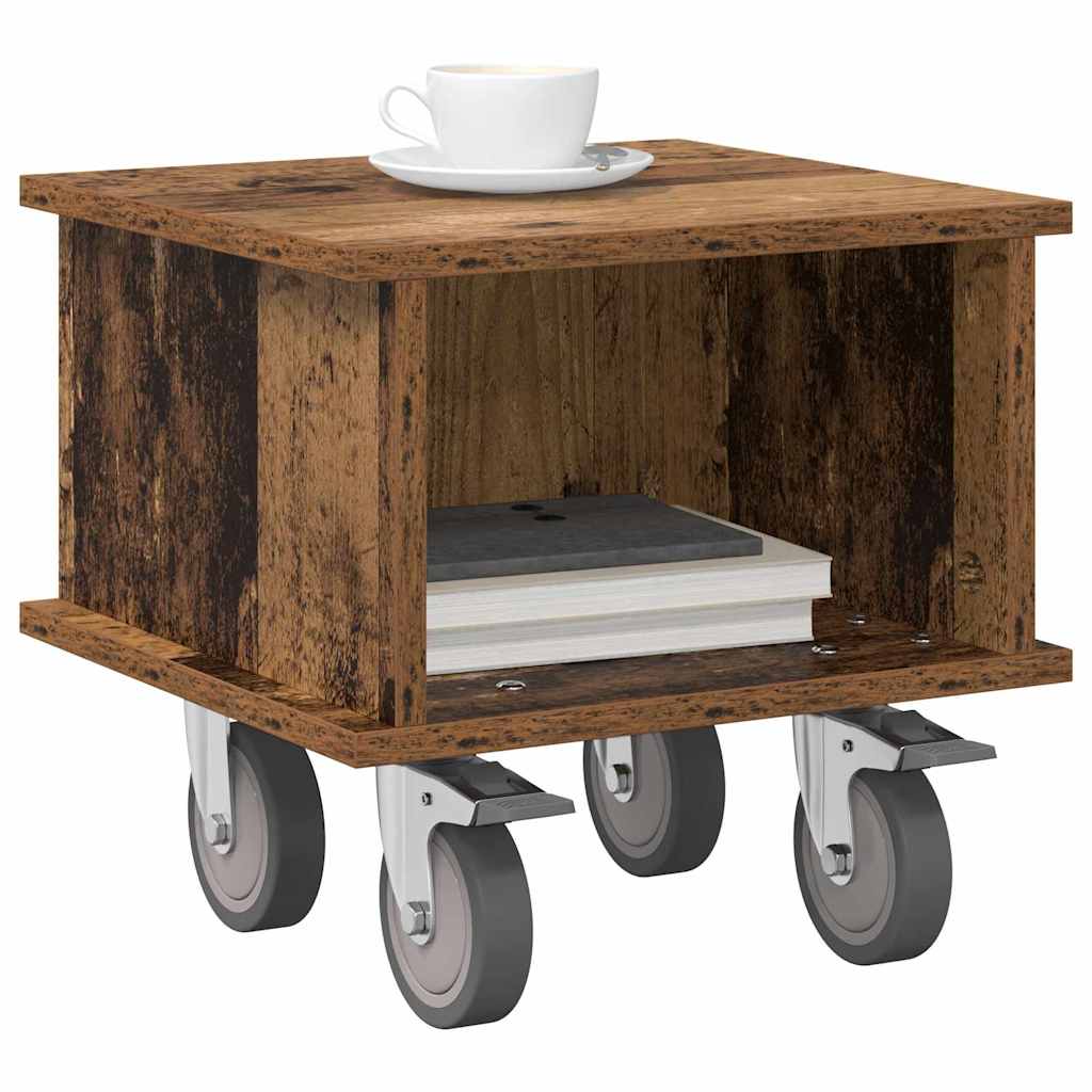 Meuble TV Bois ancien 37 x 35 x 35 cm Bois d'ingénierie - XIOS