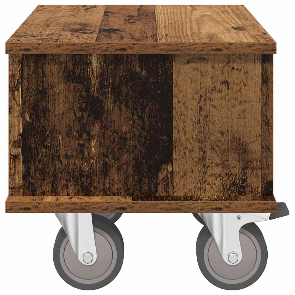 Meuble TV Bois ancien 37 x 35 x 35 cm Bois d'ingénierie - XIOS