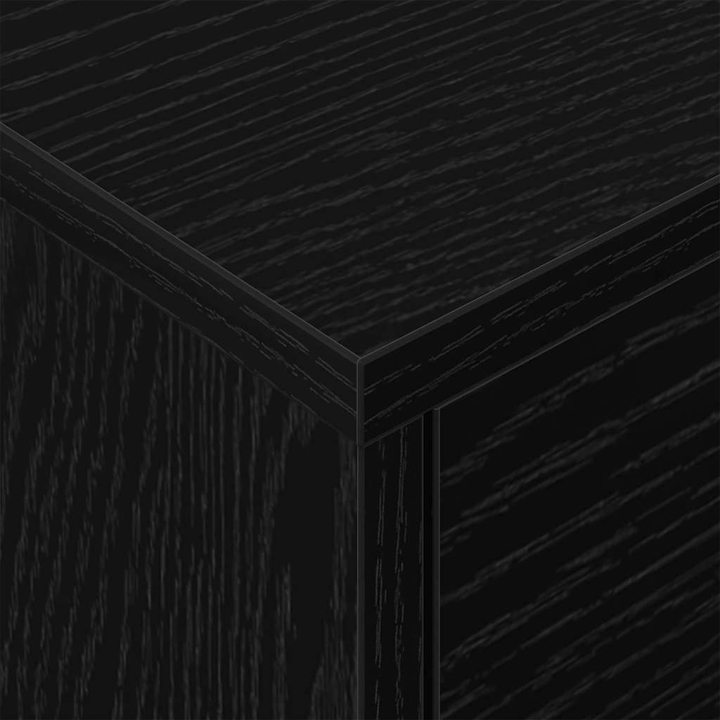 Table de chevet Chêne noir 40,5 x 40 x 48 cm Bois d'ingénierie - XIOS