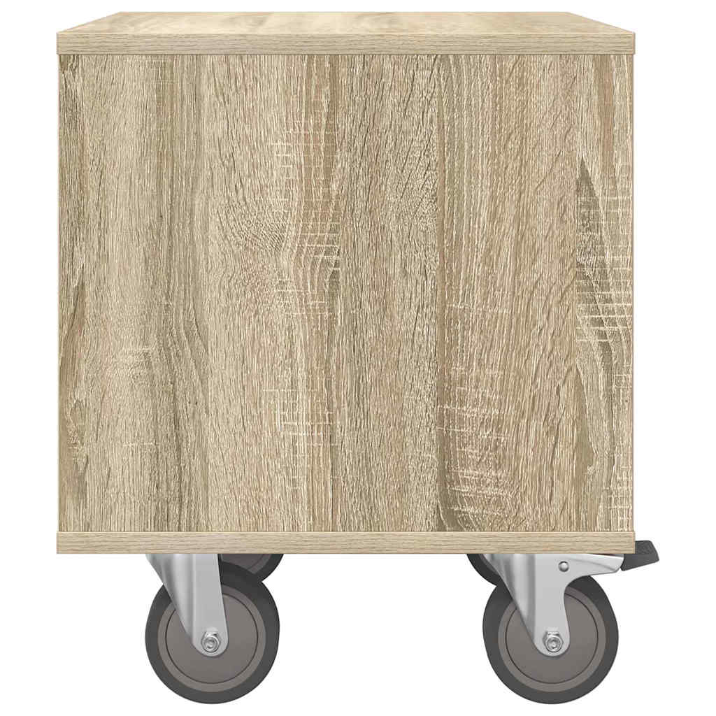 Table de chevet 2 pcs Chêne Sonoma 40,5 x 40 x 48 cm - XIOS