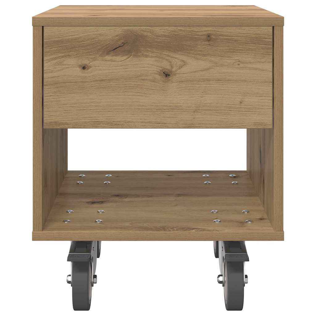 Table de chevet 2 pcs Chêne artisanal 40,5 x 40 x 48 cm - XIOS