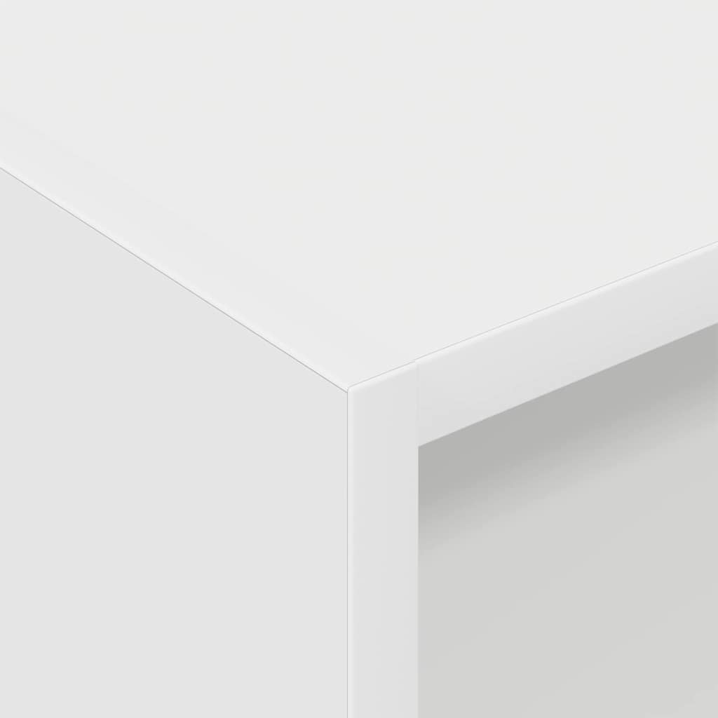 Meuble à vinyles Blanc 78,5 x 35 x 45 cm Bois d'ingénierie - XIOS