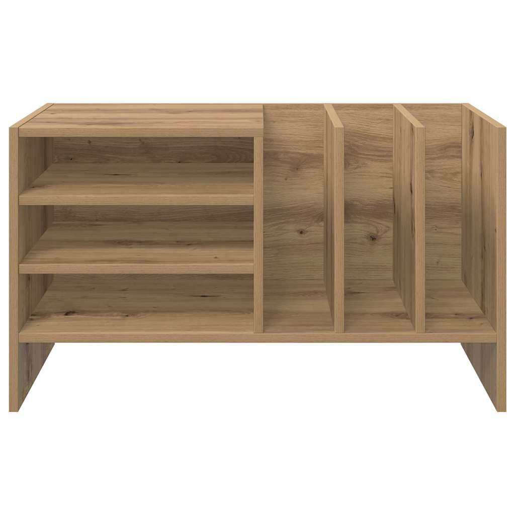 Meuble à vinyles Chêne artisanal 78,5 x 35 x 45 cm - XIOS
