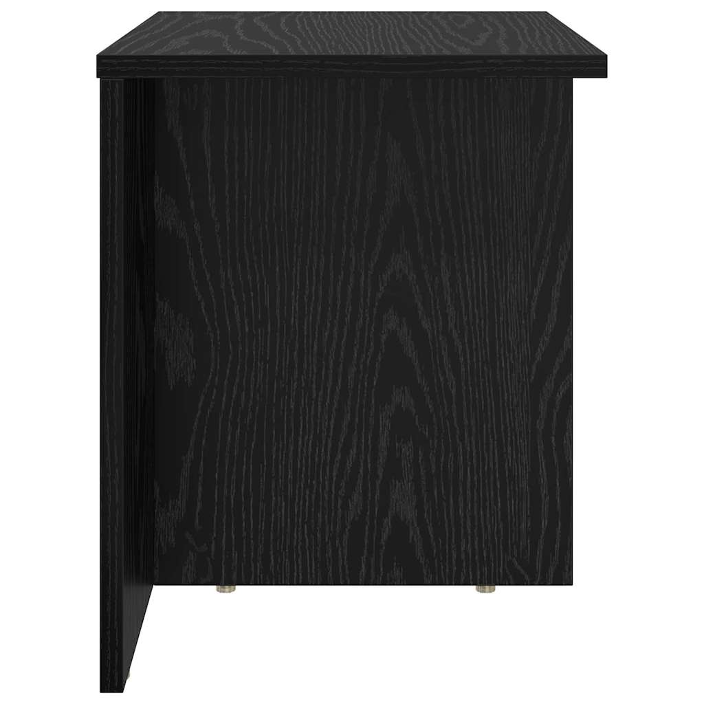 Table d'appoint 2 pcs Chêne noir 37 x 32 x 40 cm - XIOS
