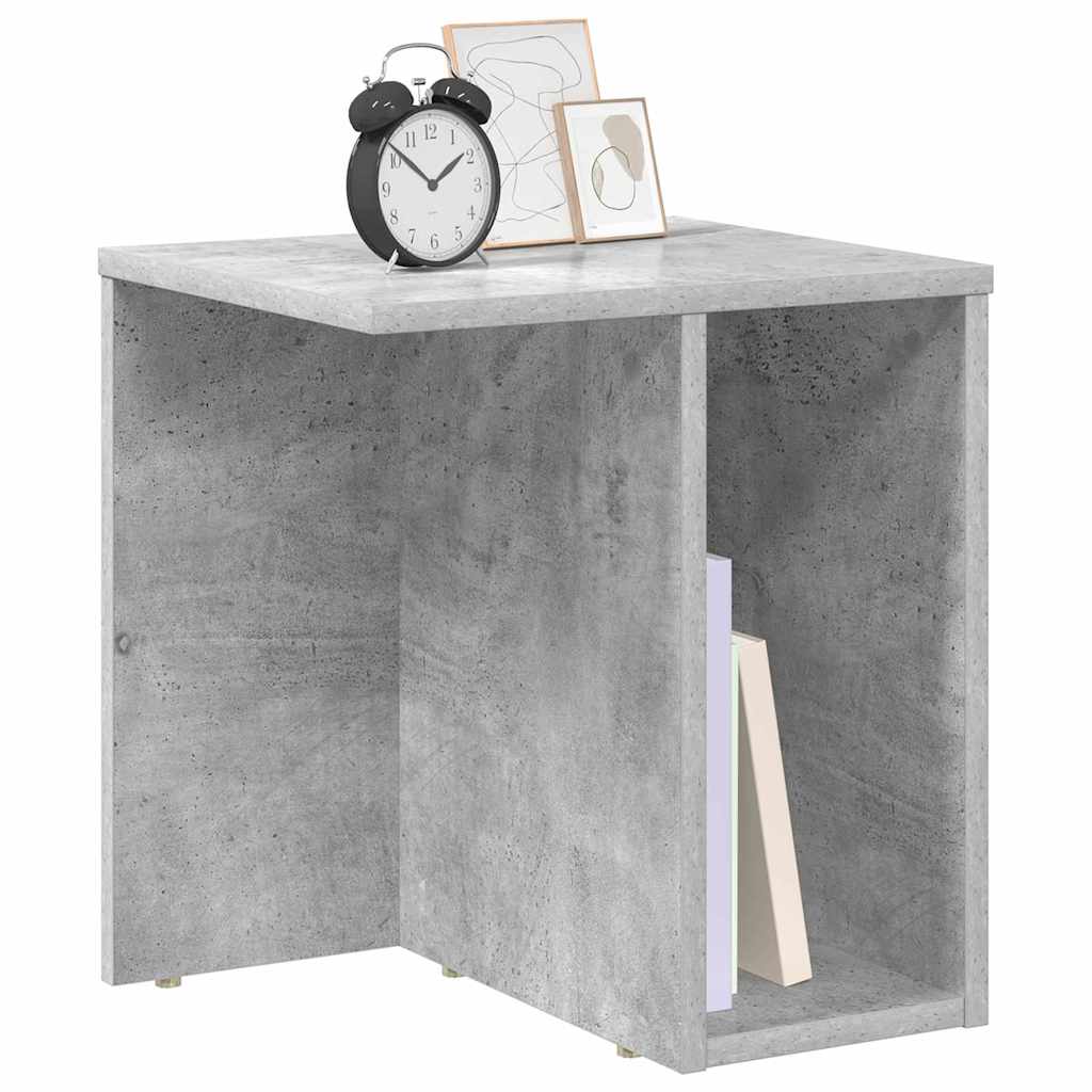 Table d'appoint 2 pcs Gris béton 37 x 32 x 40 cm - XIOS