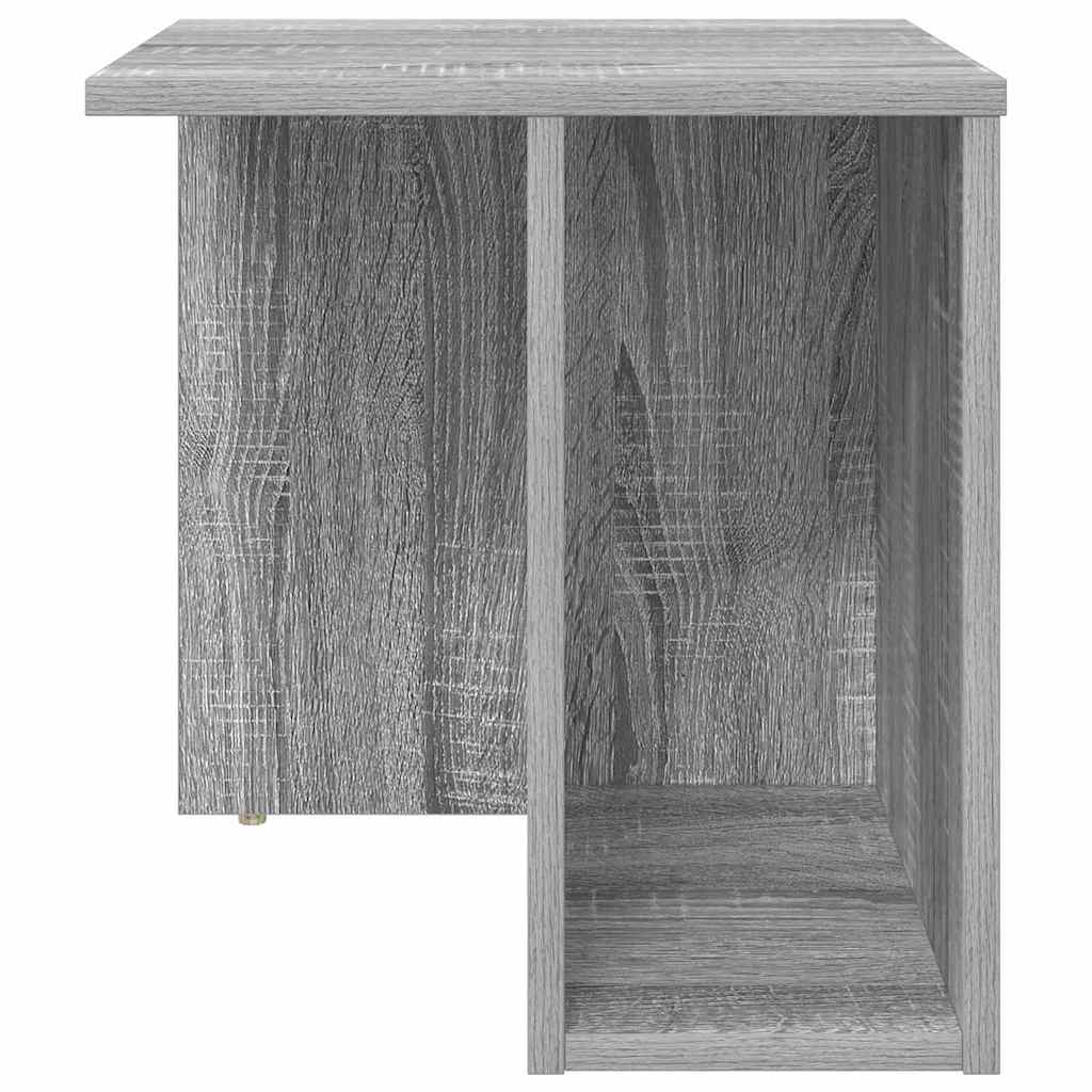 Table d'appoint Gris Sonoma 37 x 32 x 40 cm Bois d'ingénierie - XIOS