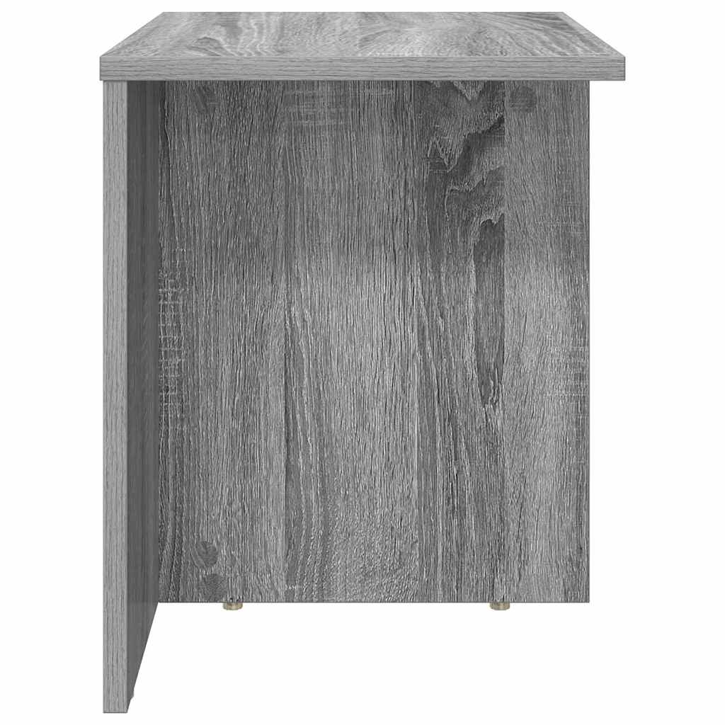 Table d'appoint Gris Sonoma 37 x 32 x 40 cm Bois d'ingénierie - XIOS