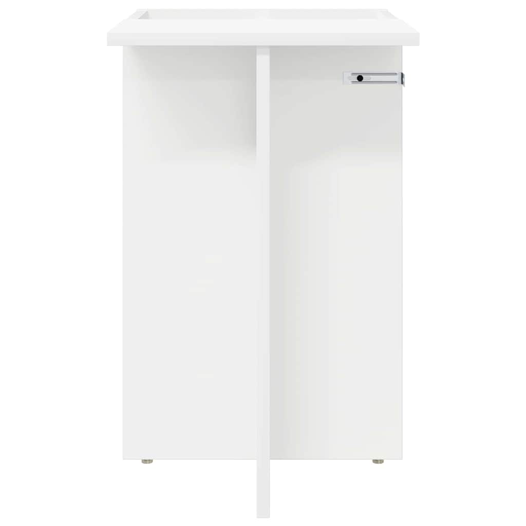 Table d'appoint Blanc 35 x 40 x 55 cm Bois d'ingénierie - XIOS