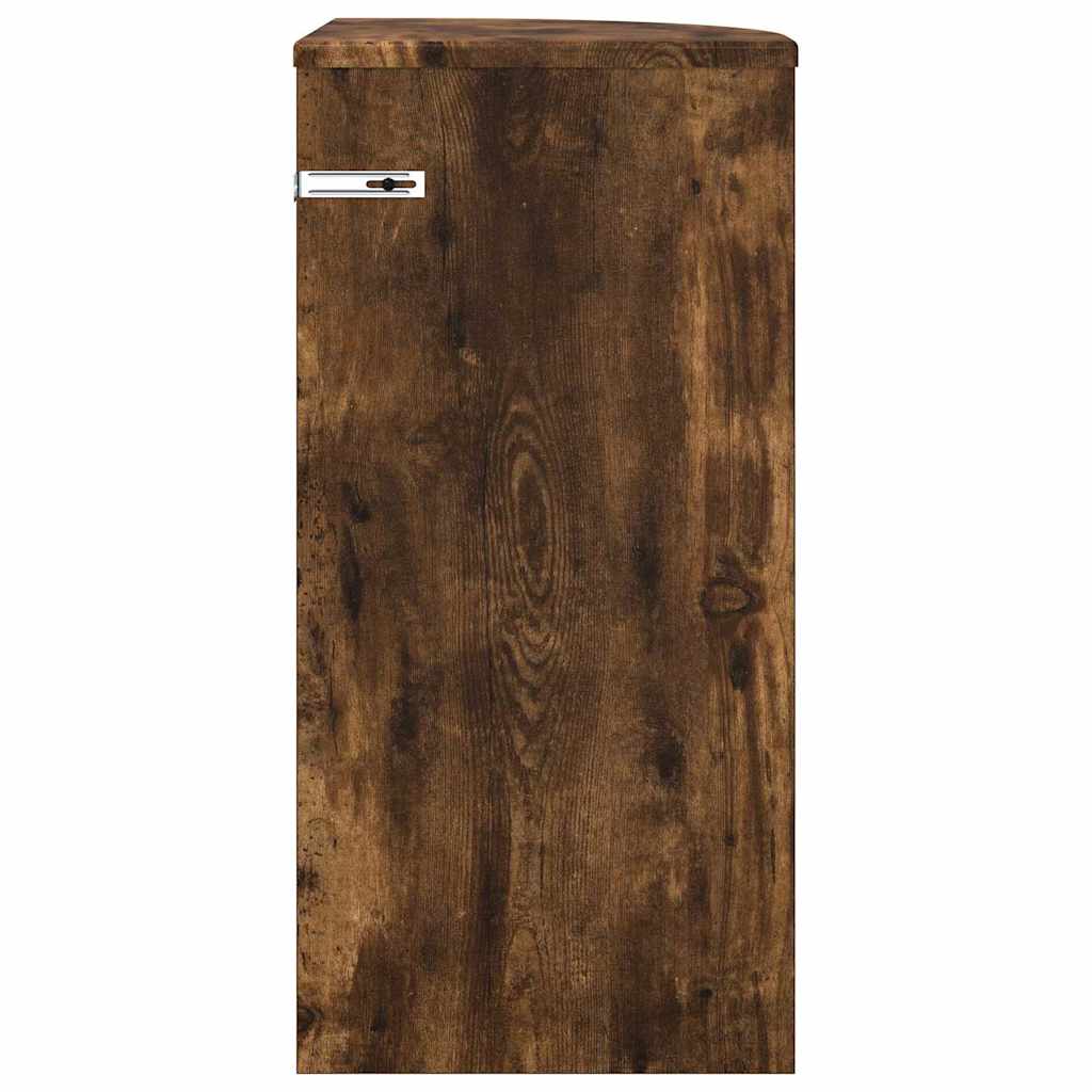 Table d'appoint Chêne fumé 29,6 x 29,6 x 60 cm - XIOS