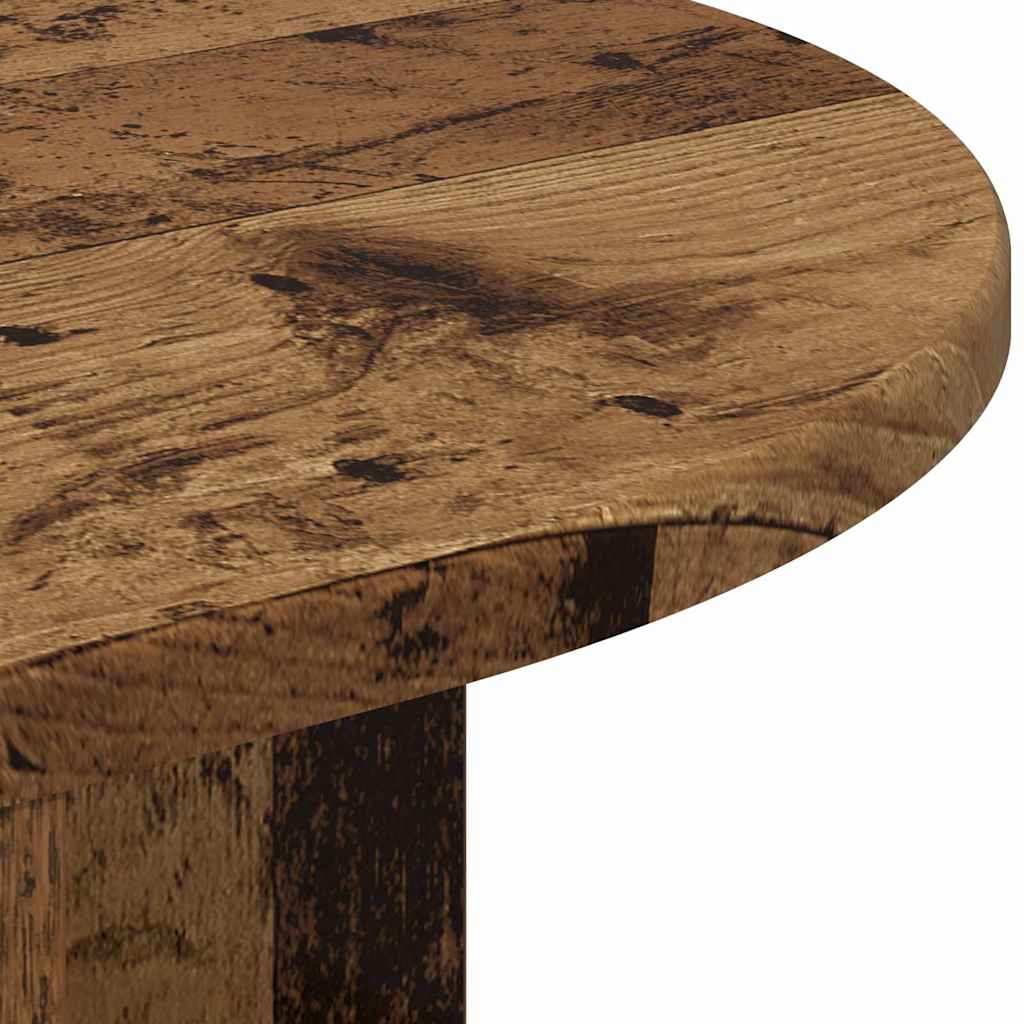 Table d'appoint Bois ancien 29,6 x 29,6 x 60 cm - XIOS