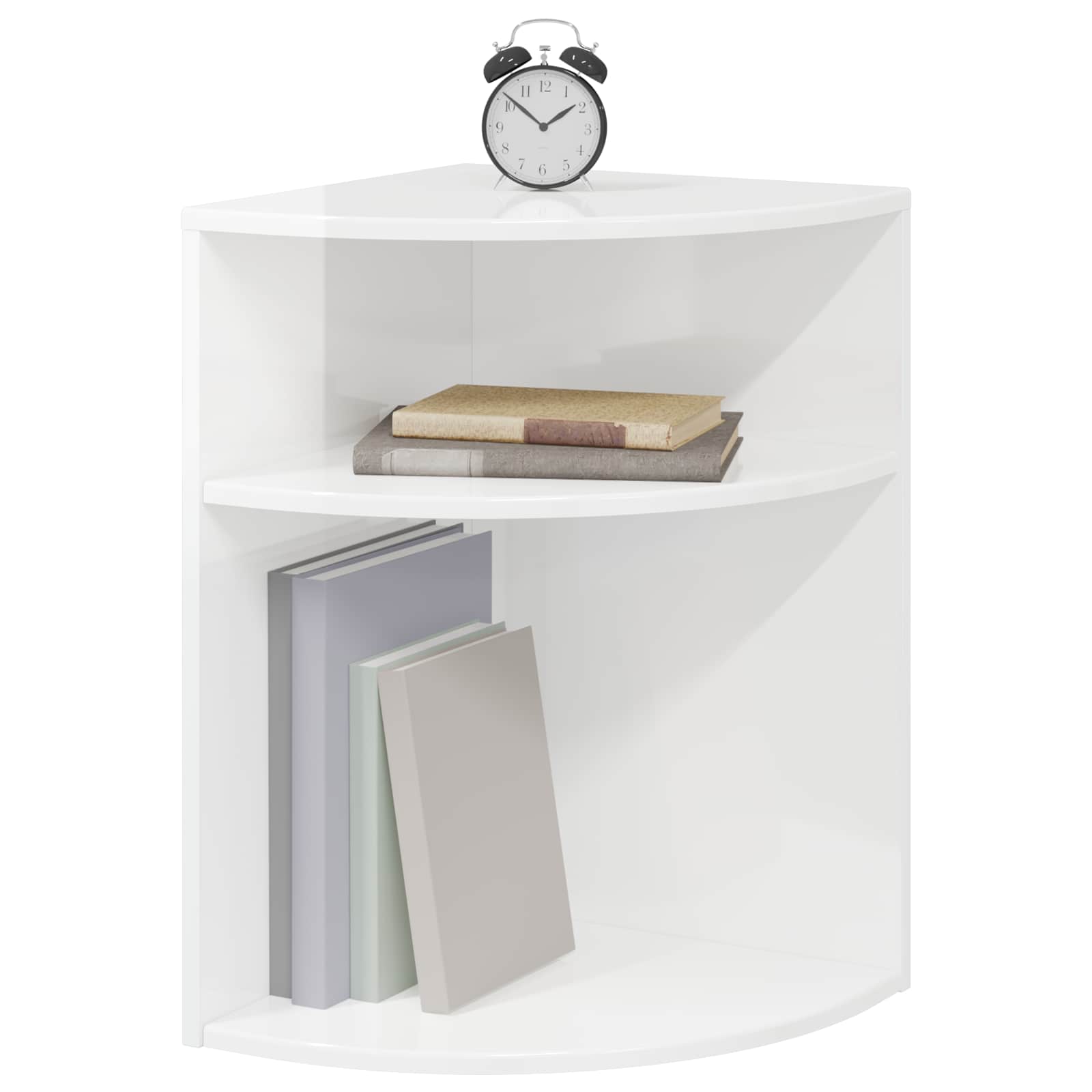Table d'appoint Blanc brillant 39,7 x 39,7 x 60 cm - XIOS