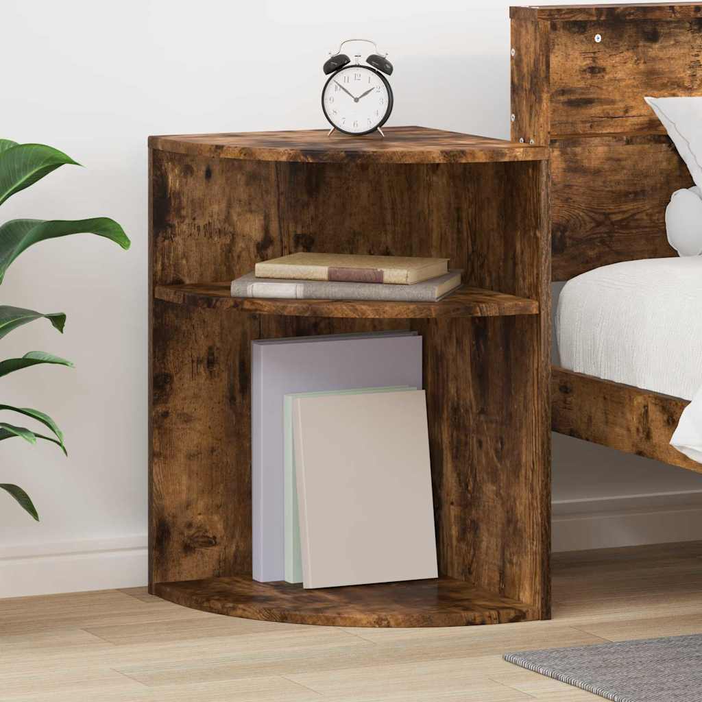 Table d'appoint Chêne fumé 39,7 x 39,7 x 60 cm - XIOS