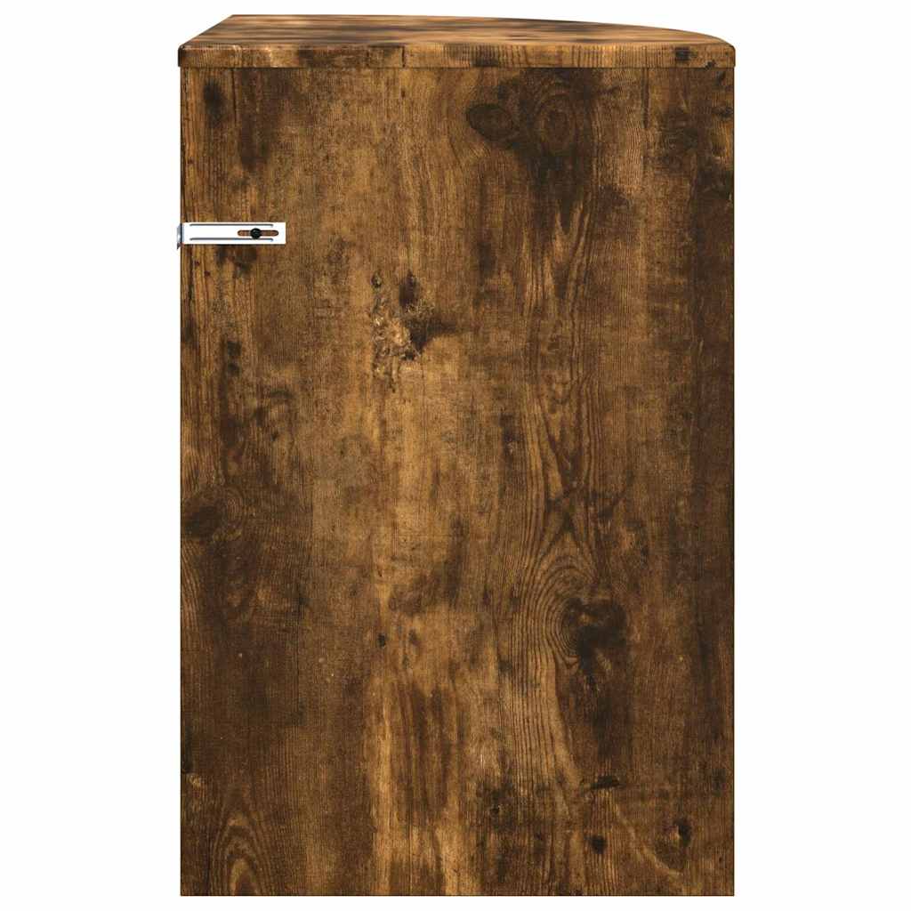 Table d'appoint Chêne fumé 39,7 x 39,7 x 60 cm - XIOS