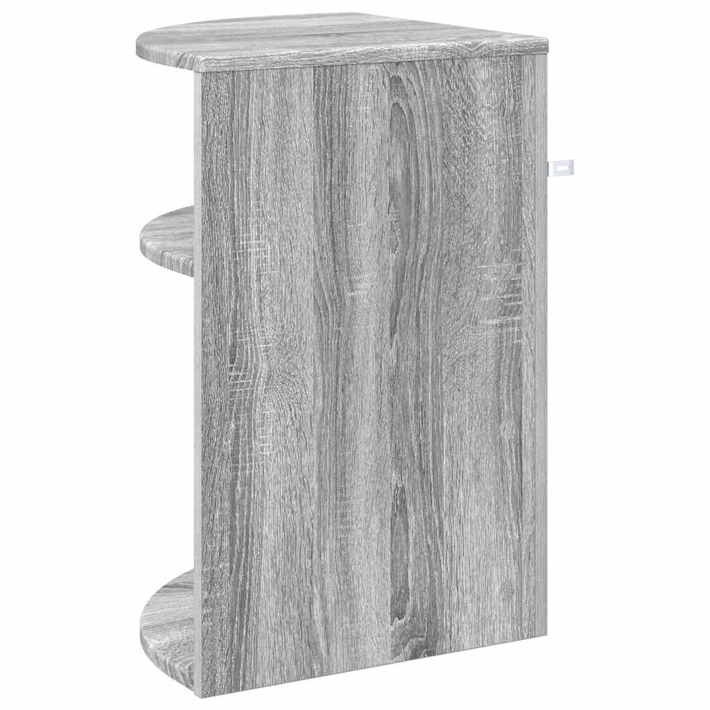 Table d'appoint Gris Sonoma 39,7 x 39,7 x 60 cm - XIOS