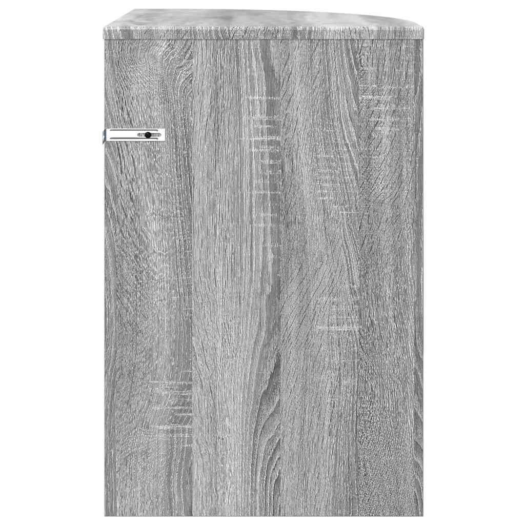 Table d'appoint Gris Sonoma 39,7 x 39,7 x 60 cm - XIOS