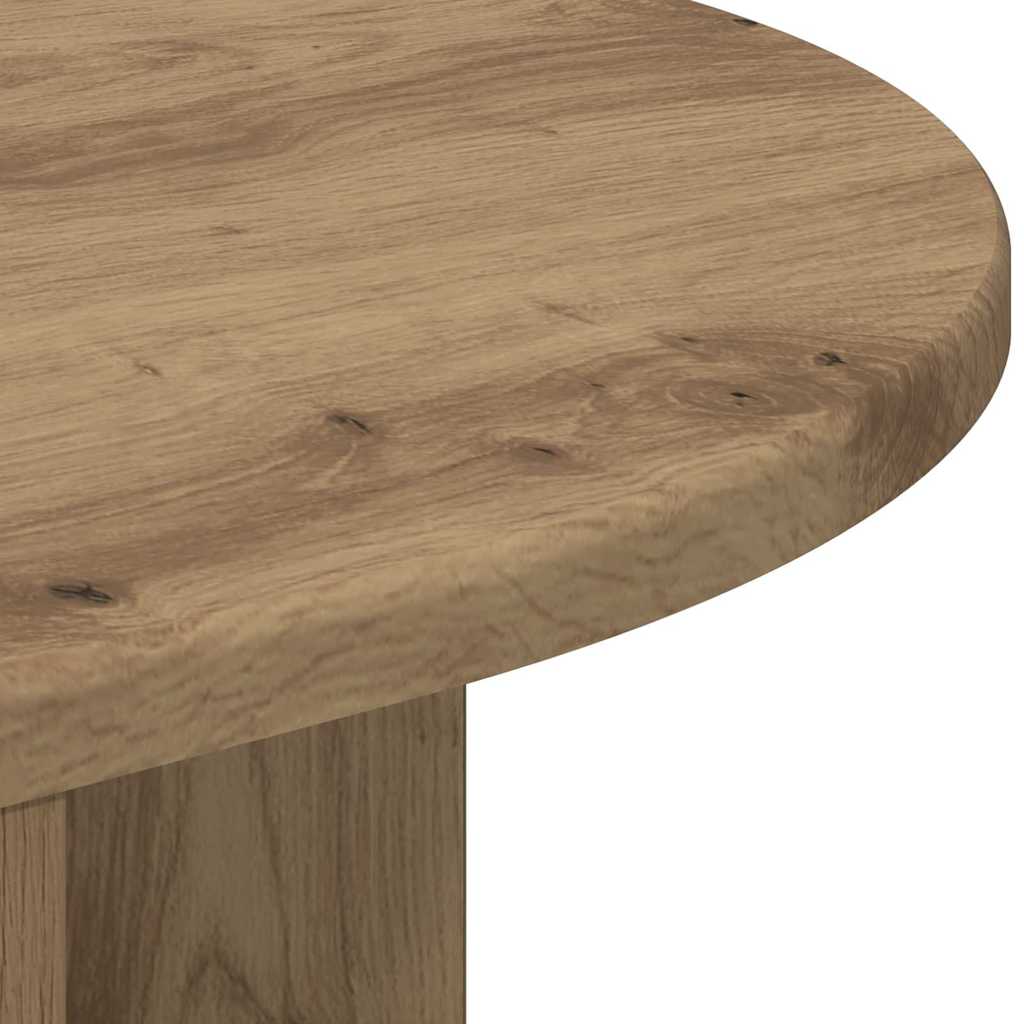 Table d'appoint Chêne artisanal 39,7 x 39,7 x 60 cm - XIOS