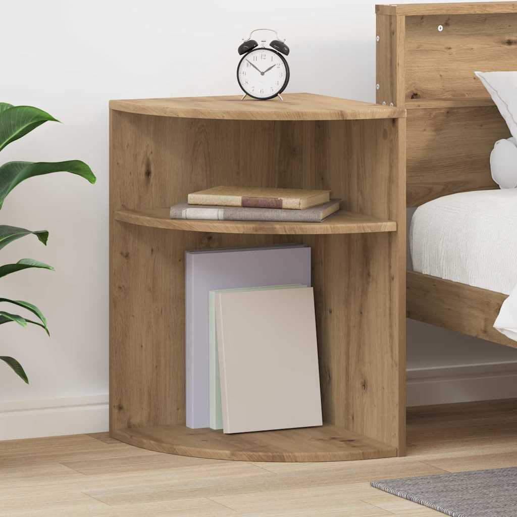 Table d'appoint Chêne artisanal 39,7 x 39,7 x 60 cm - XIOS