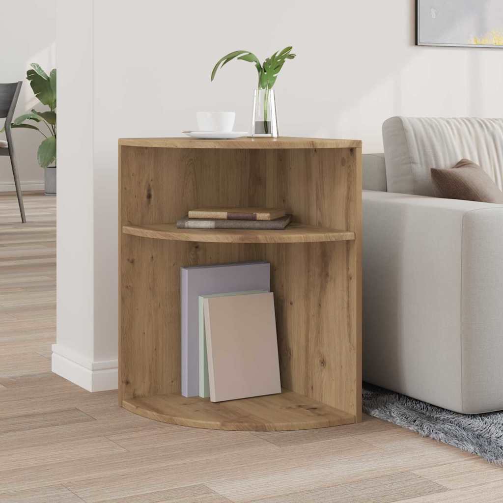 Table d'appoint Chêne artisanal 39,7 x 39,7 x 60 cm - XIOS