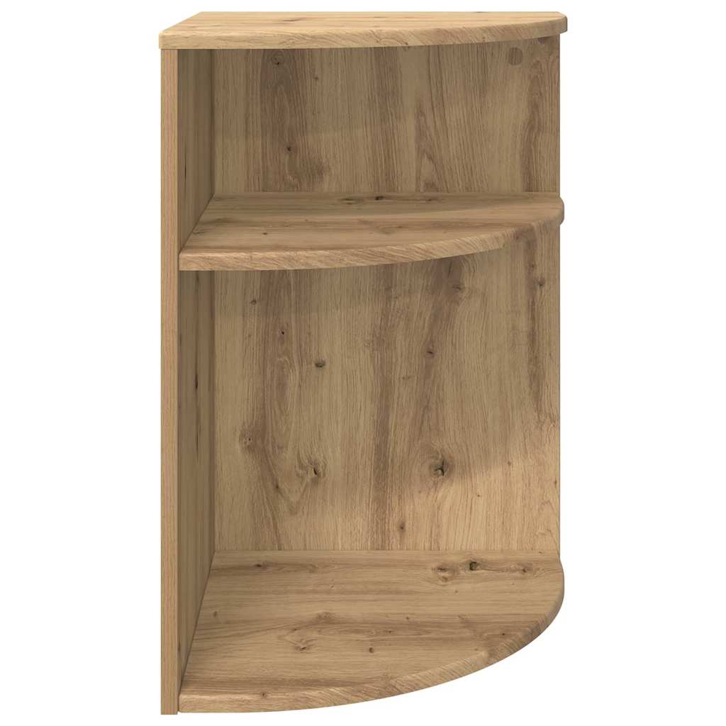 Table d'appoint Chêne artisanal 39,7 x 39,7 x 60 cm - XIOS