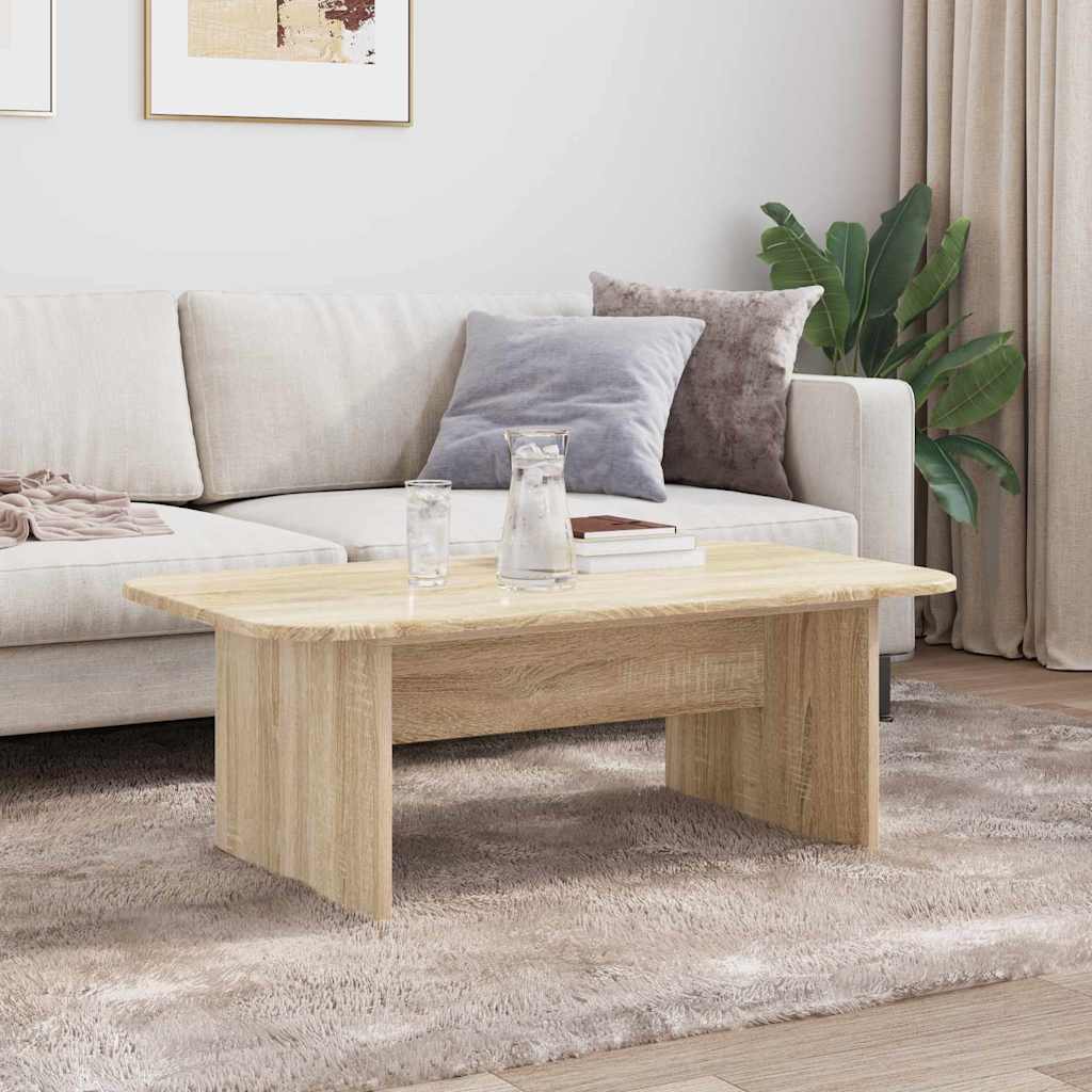 Table basse Chêne Sonoma 93 x 53 x 33 cm Bois d'ingénierie - XIOS