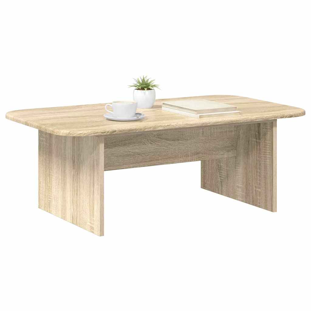 Table basse Chêne Sonoma 93 x 53 x 33 cm Bois d'ingénierie - XIOS