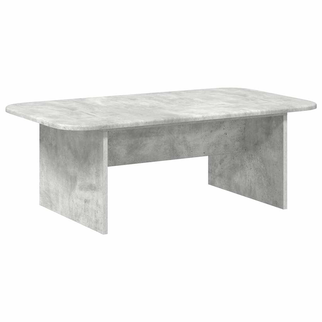 Table basse Gris béton 93 x 53 x 33 cm Bois d'ingénierie - XIOS