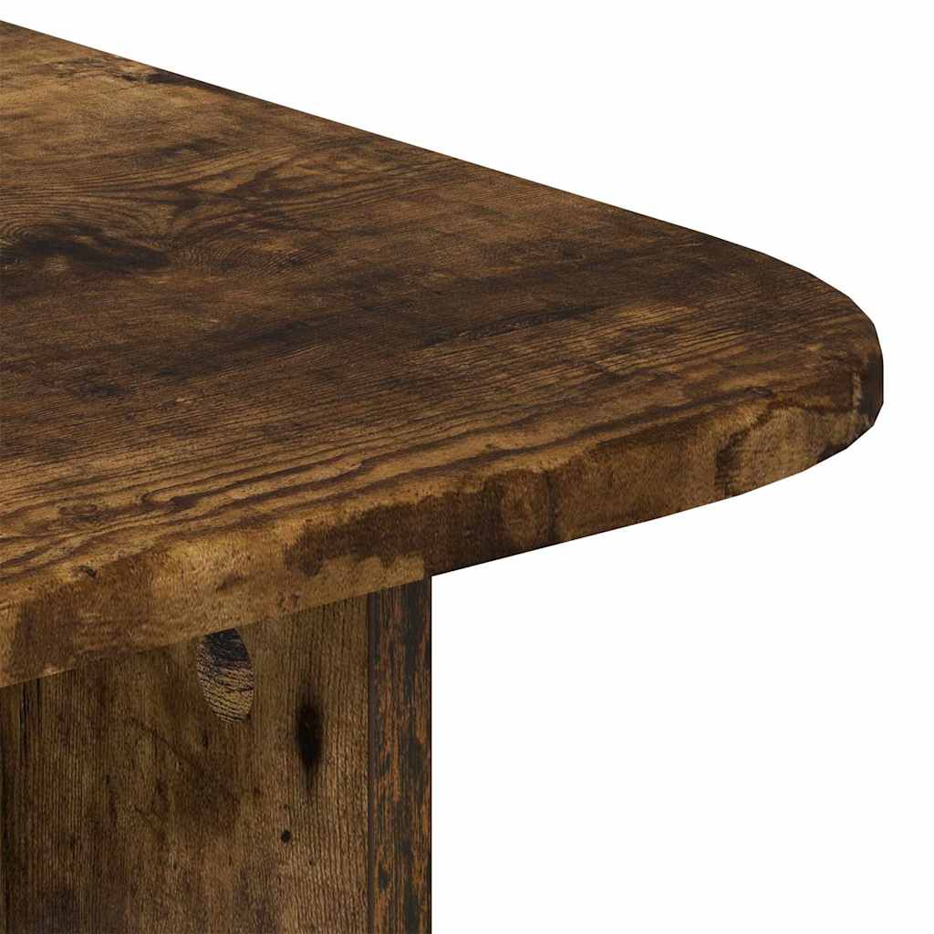Table basse Chêne fumé 93 x 53 x 33 cm Bois d'ingénierie - XIOS