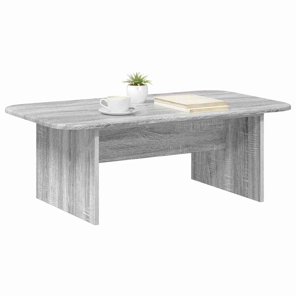 Table basse Gris Sonoma 93 x 53 x 33 cm Bois d'ingénierie - XIOS