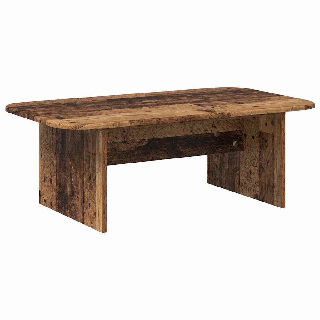 Table basse Bois ancien 93 x 53 x 33 cm Bois d'ingénierie - XIOS
