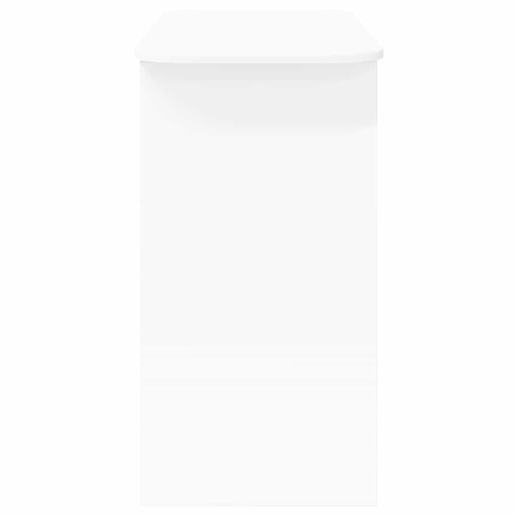 Table console Blanc 93 x 40 x 75 cm Bois d'ingénierie - XIOS