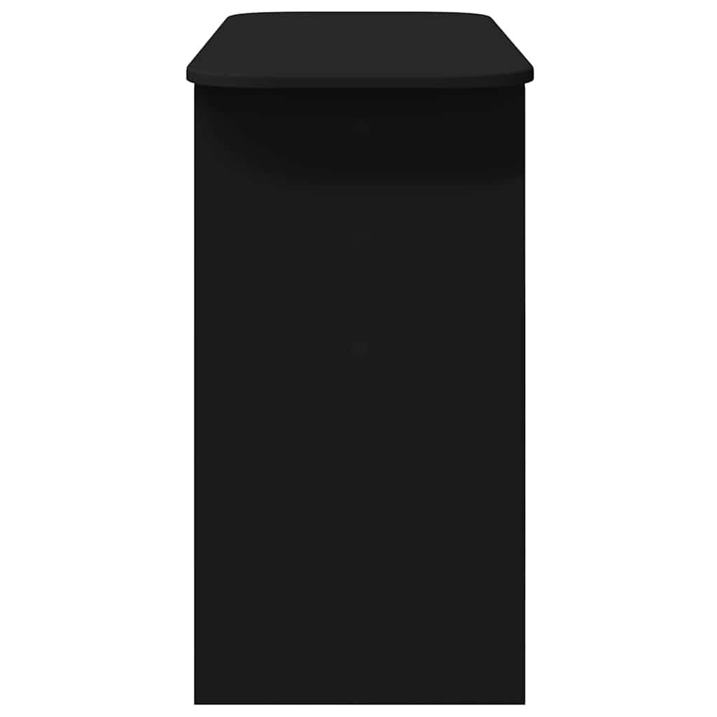 Table console Noir 93 x 40 x 75 cm Bois d'ingénierie - XIOS