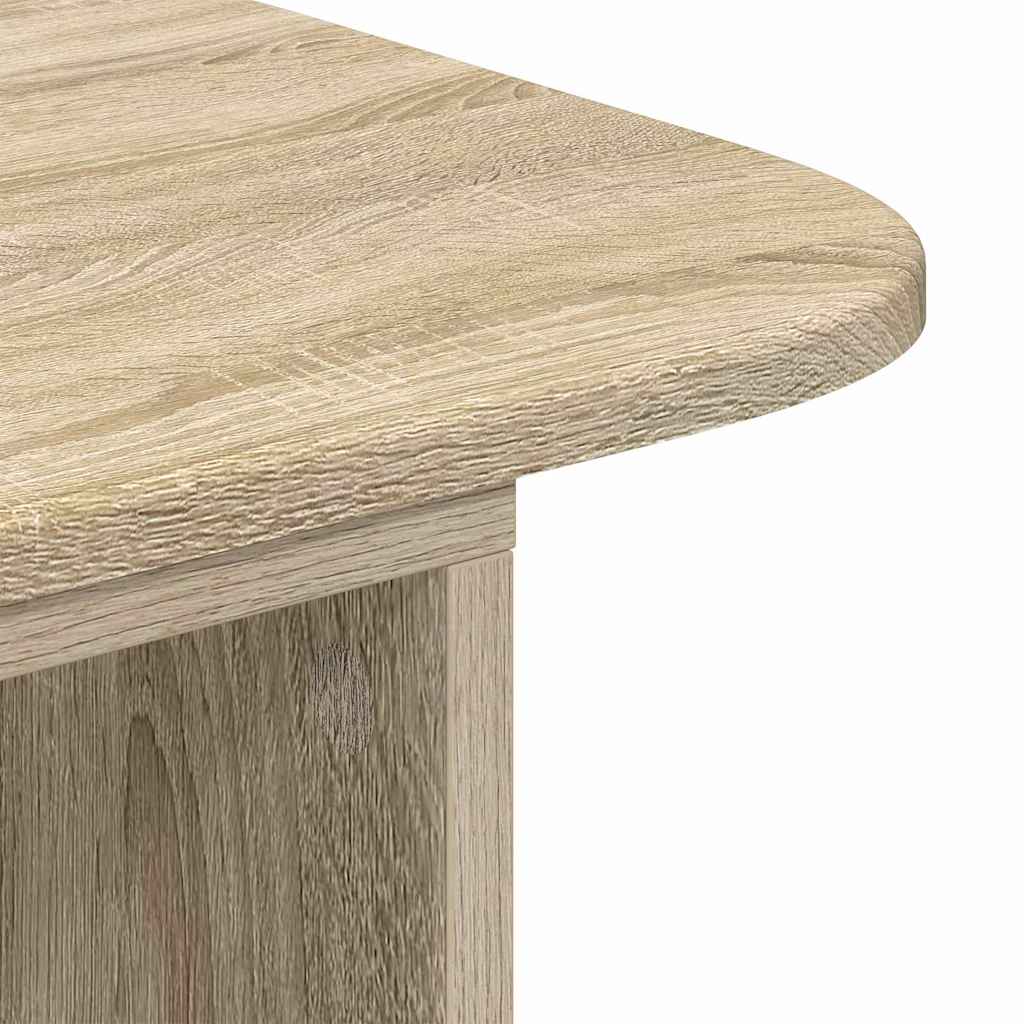 Table console Chêne Sonoma 93 x 40 x 75 cm Bois d'ingénierie - XIOS