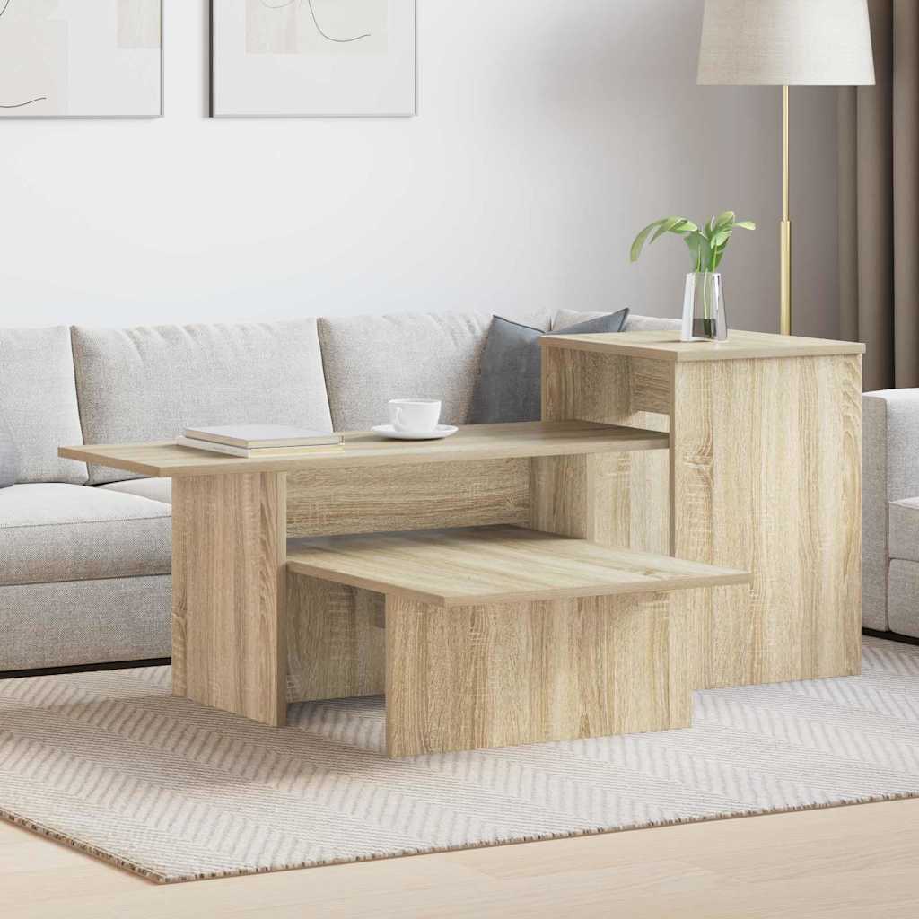 Table console Chêne Sonoma 80 x 50 x 225 cm Bois d'ingénierie - XIOS