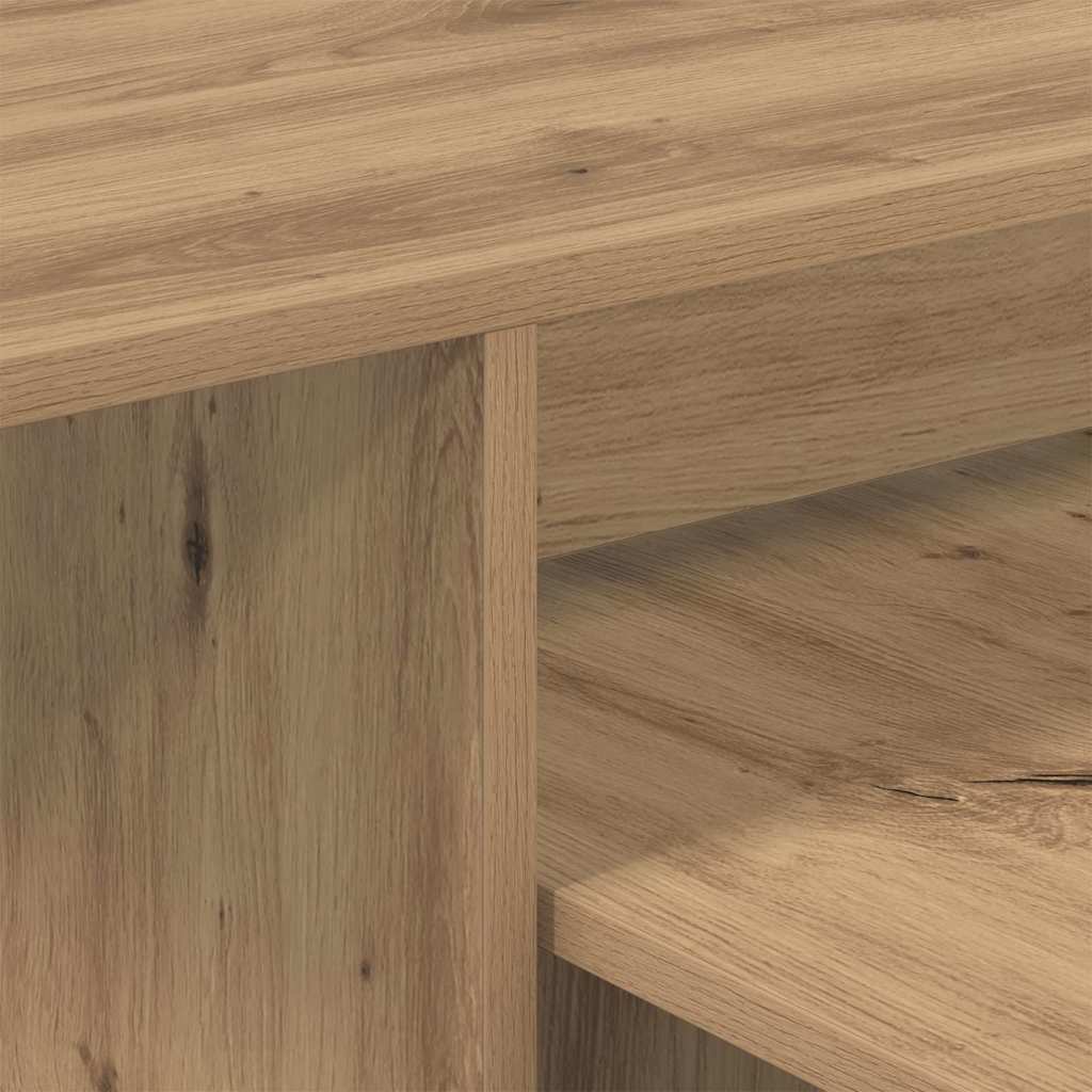 Table console Chêne artisanal 80 x 50 x 225 cm - XIOS