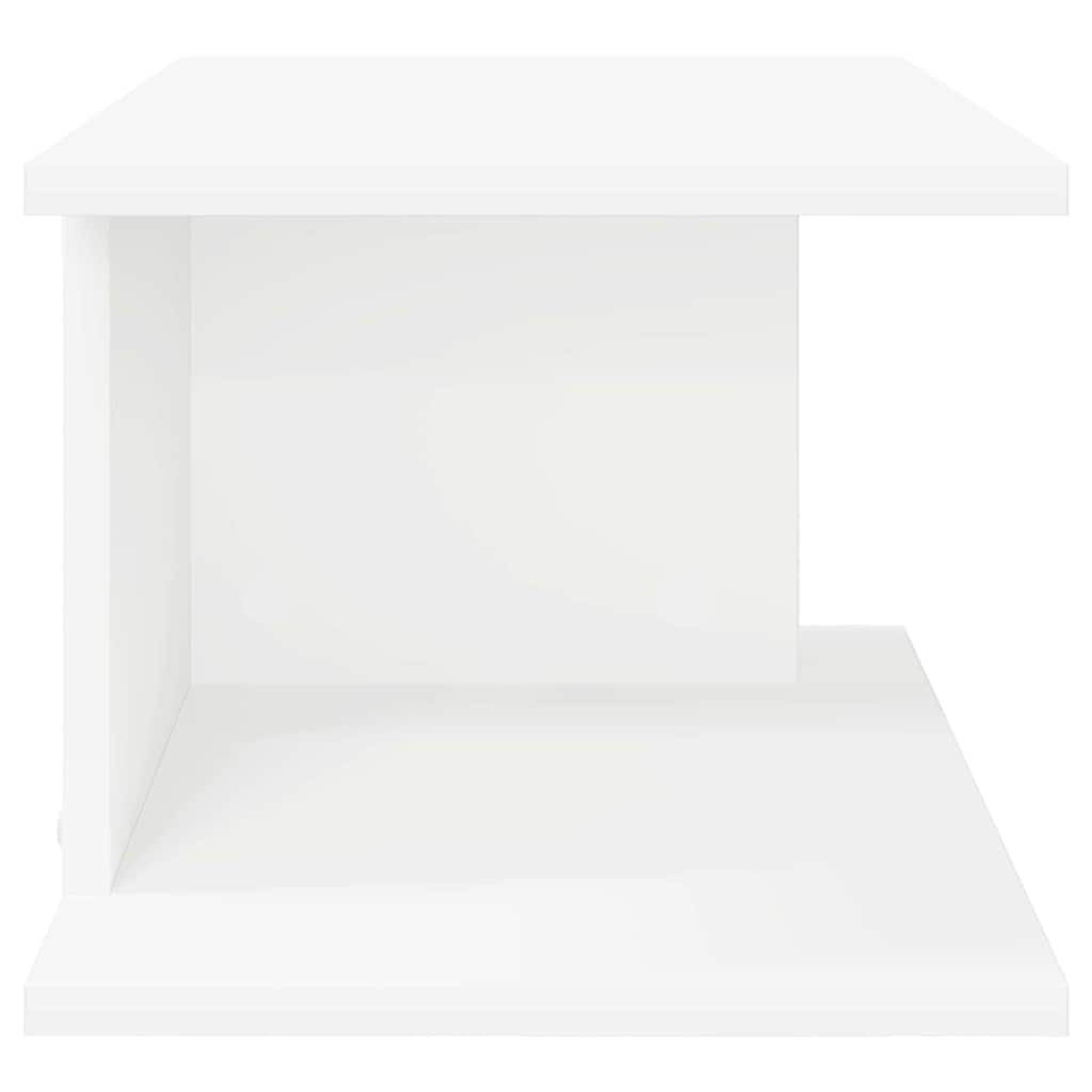 Table de chevet 2 pcs Blanc 40 x 30 x 25 cm Bois d'ingénierie - XIOS