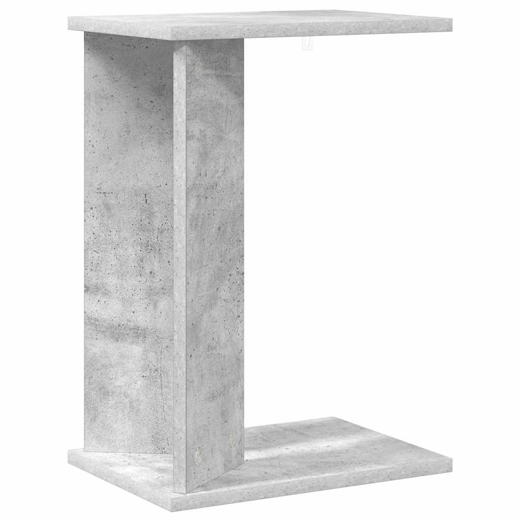 Table d'appoint Gris béton 35 x 25 x 50 cm Bois d'ingénierie - XIOS
