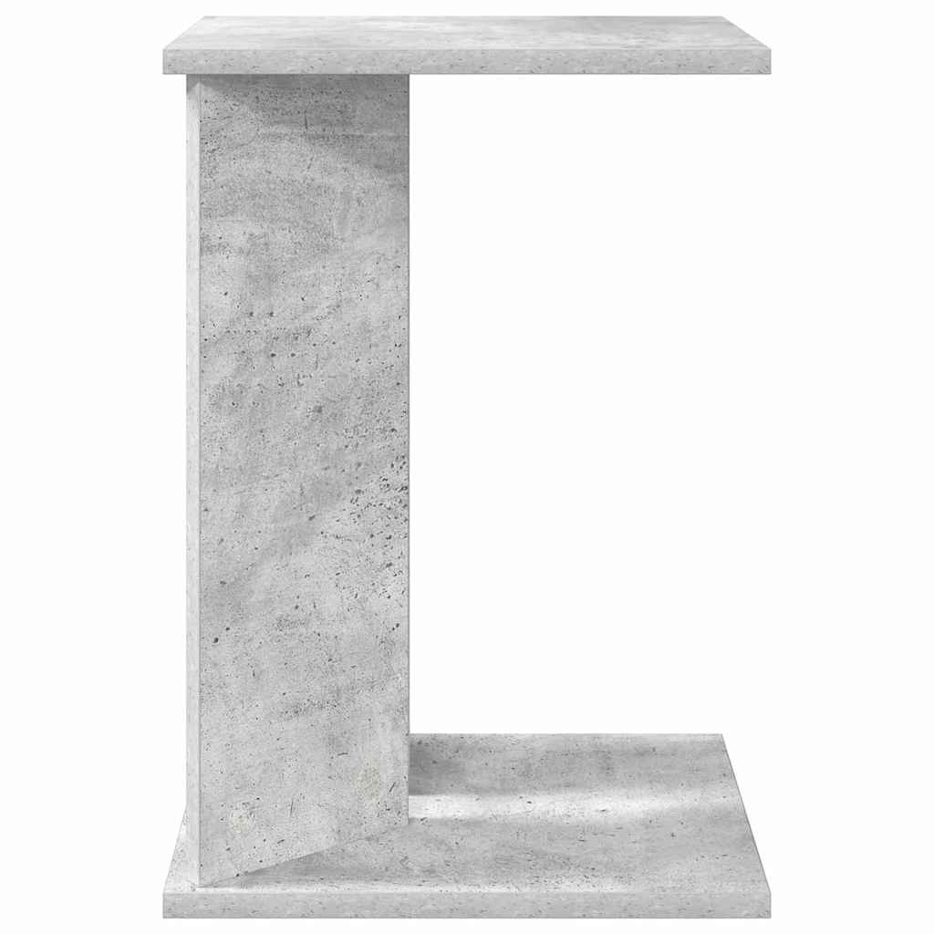 Table d'appoint Gris béton 35 x 25 x 50 cm Bois d'ingénierie - XIOS