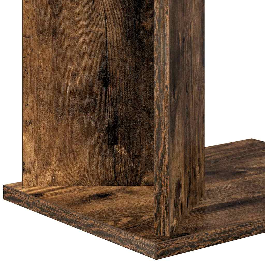 Table d'appoint Chêne fumé 35 x 25 x 50 cm Bois d'ingénierie - XIOS