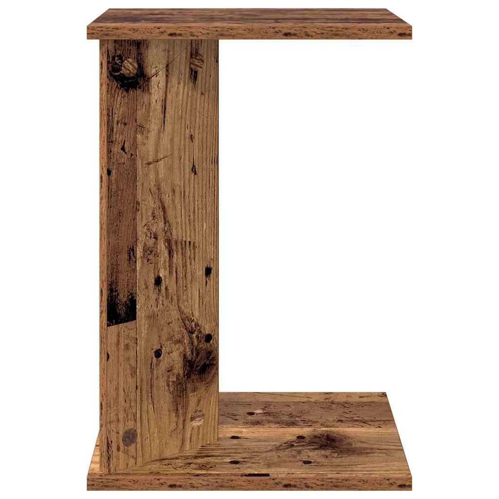Table d'appoint Bois ancien 35 x 25 x 50 cm Bois d'ingénierie - XIOS