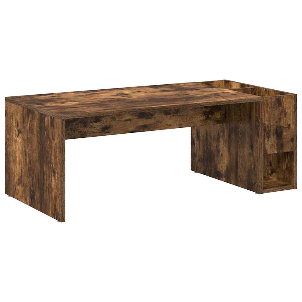 Table basse Chêne fumé 101,5 x 50 x 37 cm Bois d'ingénierie - XIOS