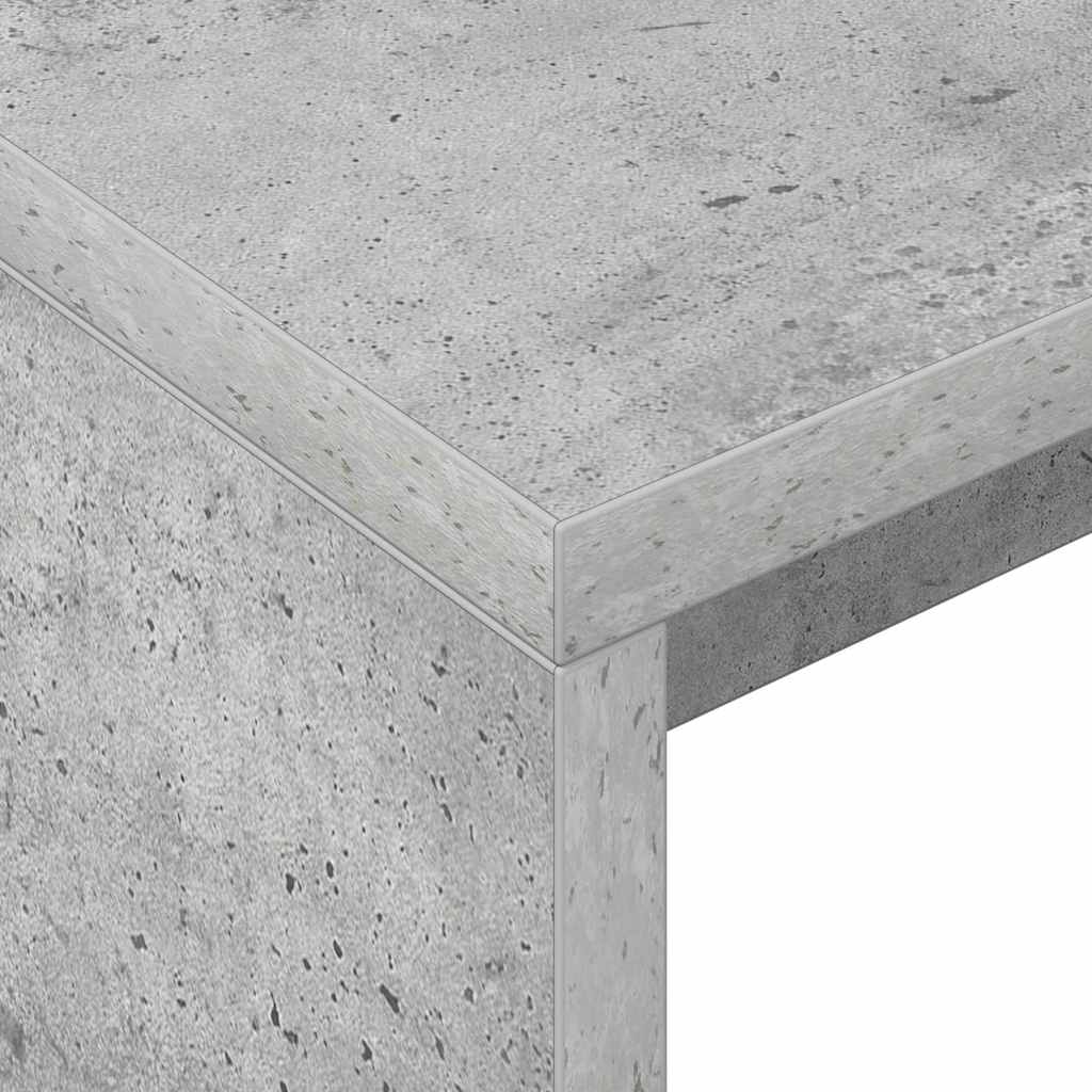 Bureau Gris béton 109 x 50 x 78 cm Bois d'ingénierie - XIOS