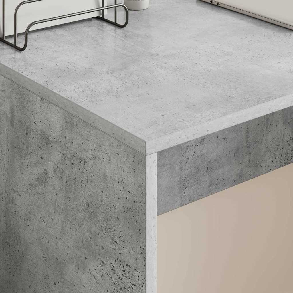 Bureau Gris béton 109 x 50 x 78 cm Bois d'ingénierie - XIOS