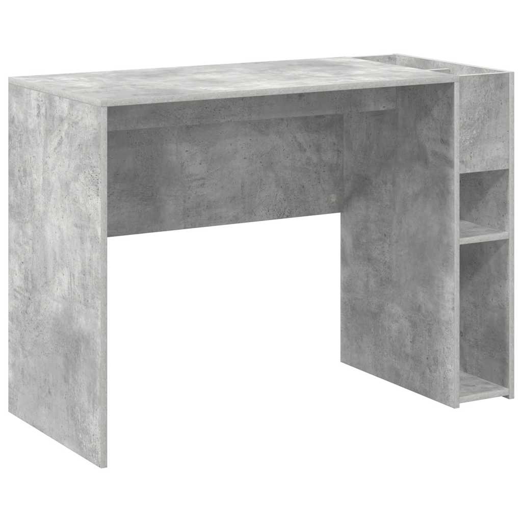 Bureau Gris béton 109 x 50 x 78 cm Bois d'ingénierie - XIOS