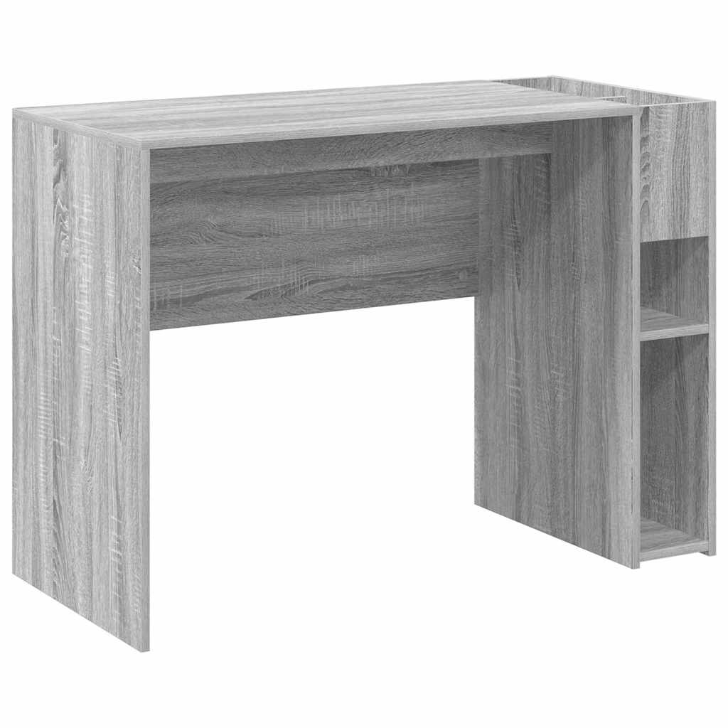 Bureau Gris Sonoma 109 x 50 x 78 cm Bois d'ingénierie - XIOS